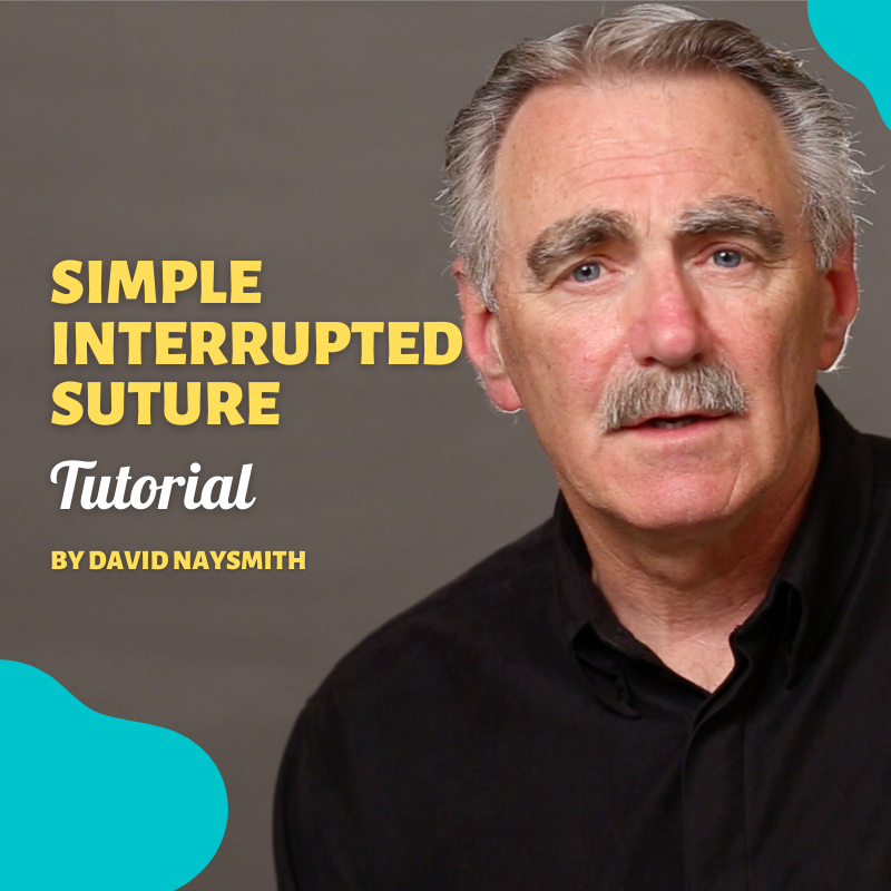 Simple Interrupted Suture Guide