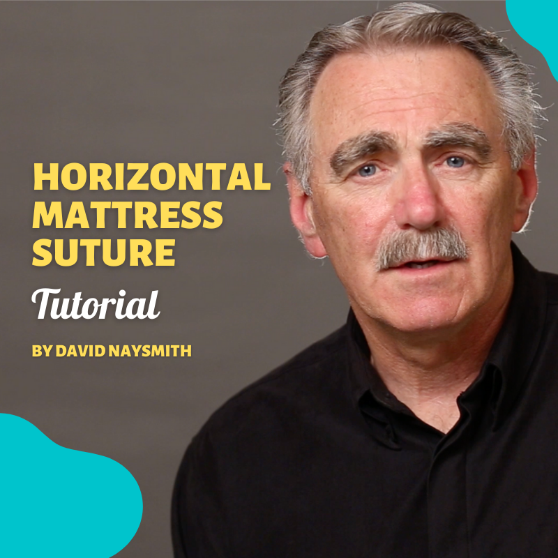 Horizontal Mattress Suture Tutorial